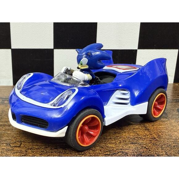 Sonic All Stars Racing Pull Back Action - Sonic - Picture 3 of 7